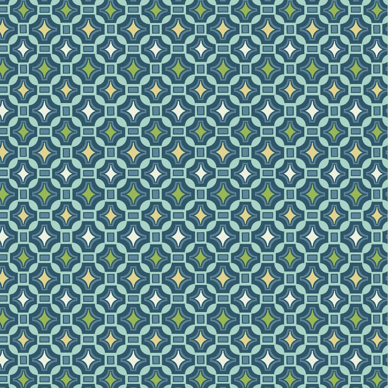 ARDEN Alana Tile Outdoor Deep Seat Cushion Set - 24 W x 24 D in.
