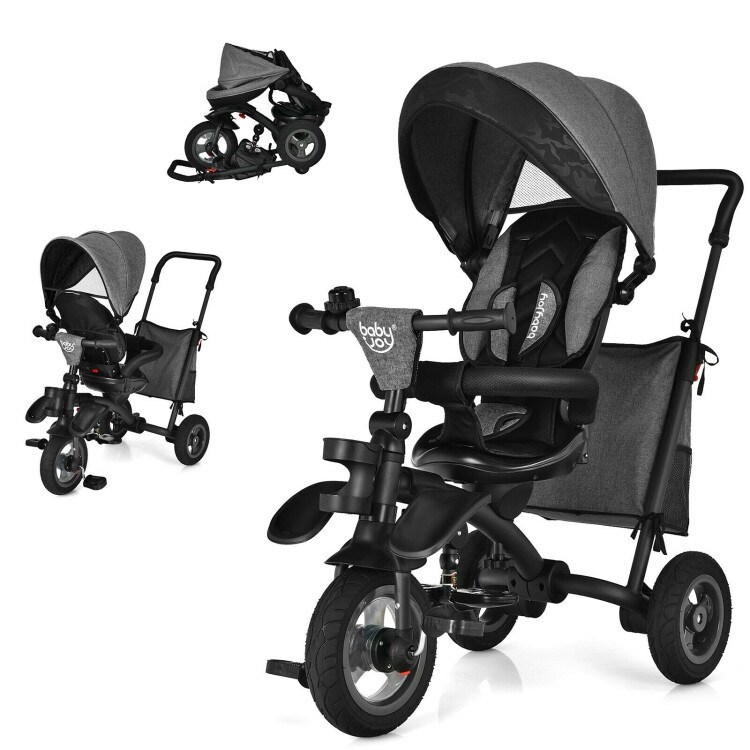 Foldable best sale tricycle stroller