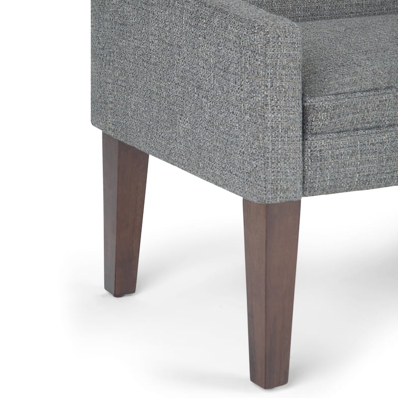 WYNDENHALL Layla 50 inch Wide Contemporary Upholstered Bench - 50"x 22"x 23.8"