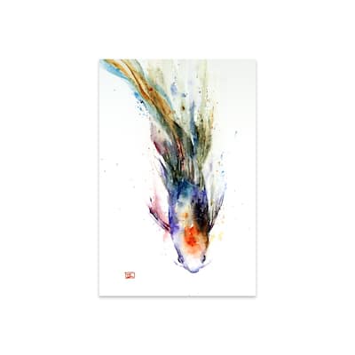 Fish in Motion Print On Acrylic Glass by Dean Crouser