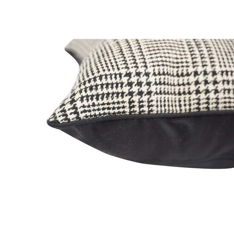 Home&Manor Fairfax Vintage Raw Silk Pillow 18"