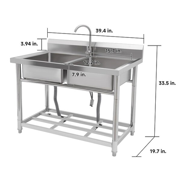 【福袋セール】 Utility 40951560 - Beyond & Bath Bed - Sink Steel Stainless リラクゼーショングッズ