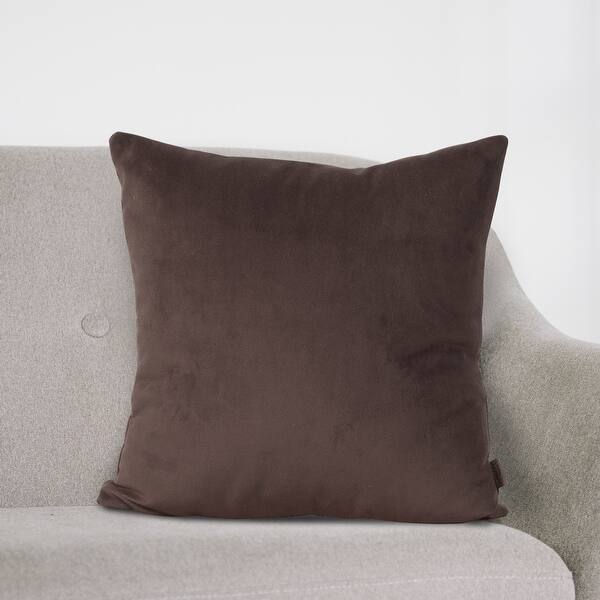 slide 2 of 4, Allan Andrews Square 20 x 20 Decorative Throw Pillow, Bella Collection Polyester - Brown