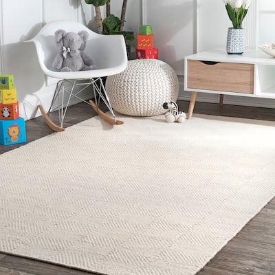 Nuloom Ago Geometric Wool Area Rug