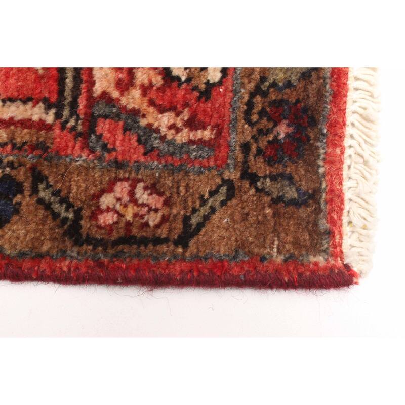 ECARPETGALLERY Hand-knotted Antalya Vintage Red Wool Rug - 4'3 x 7'0