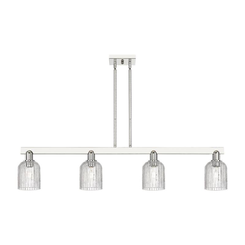 Innovations Lighting Downtown Urban - Bridal Veil - 4 Light 48" Stem Hung Island Light