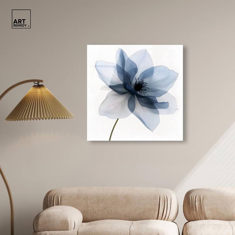 Morning Petalia I Acrylic by Art Remedy, Ready to Hang