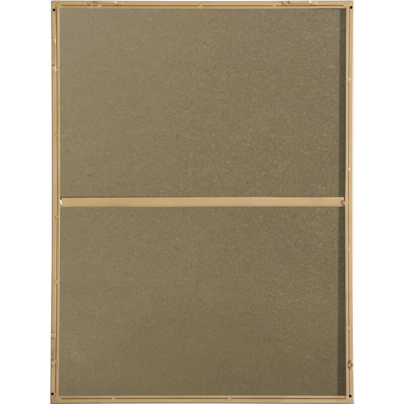 Elegant Lighting Eternity 32" x 24" Rectangular Metal Framed Wall