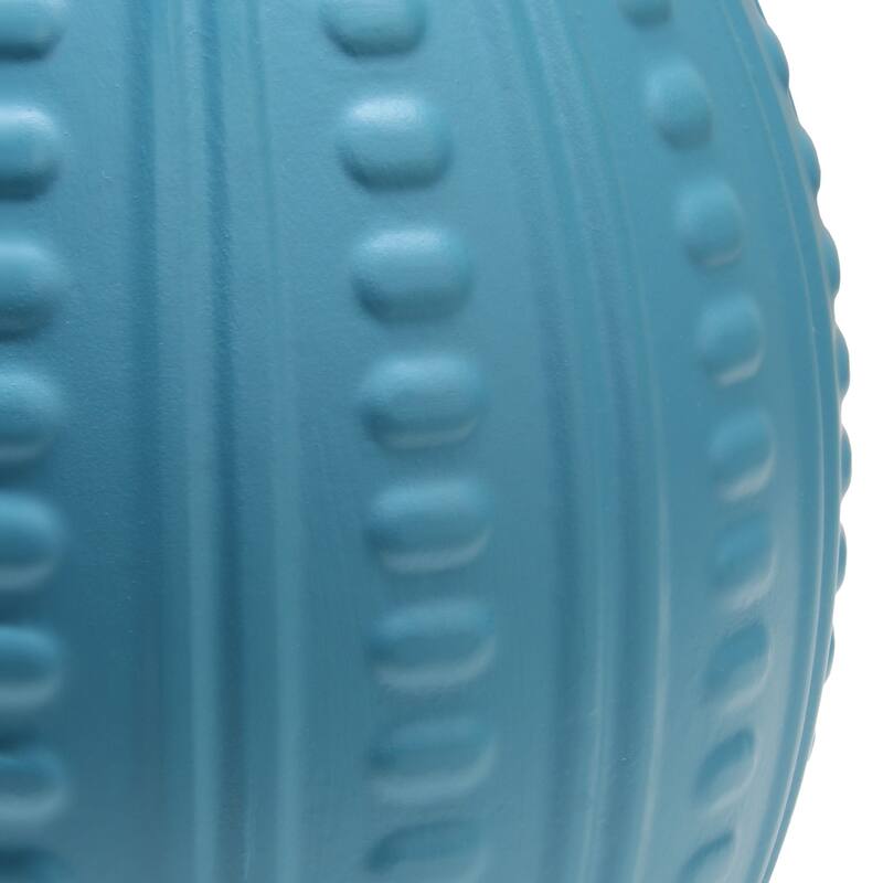 Mini Oval Table Lamp with Tapered Shade - 12.5" - Teal Blue