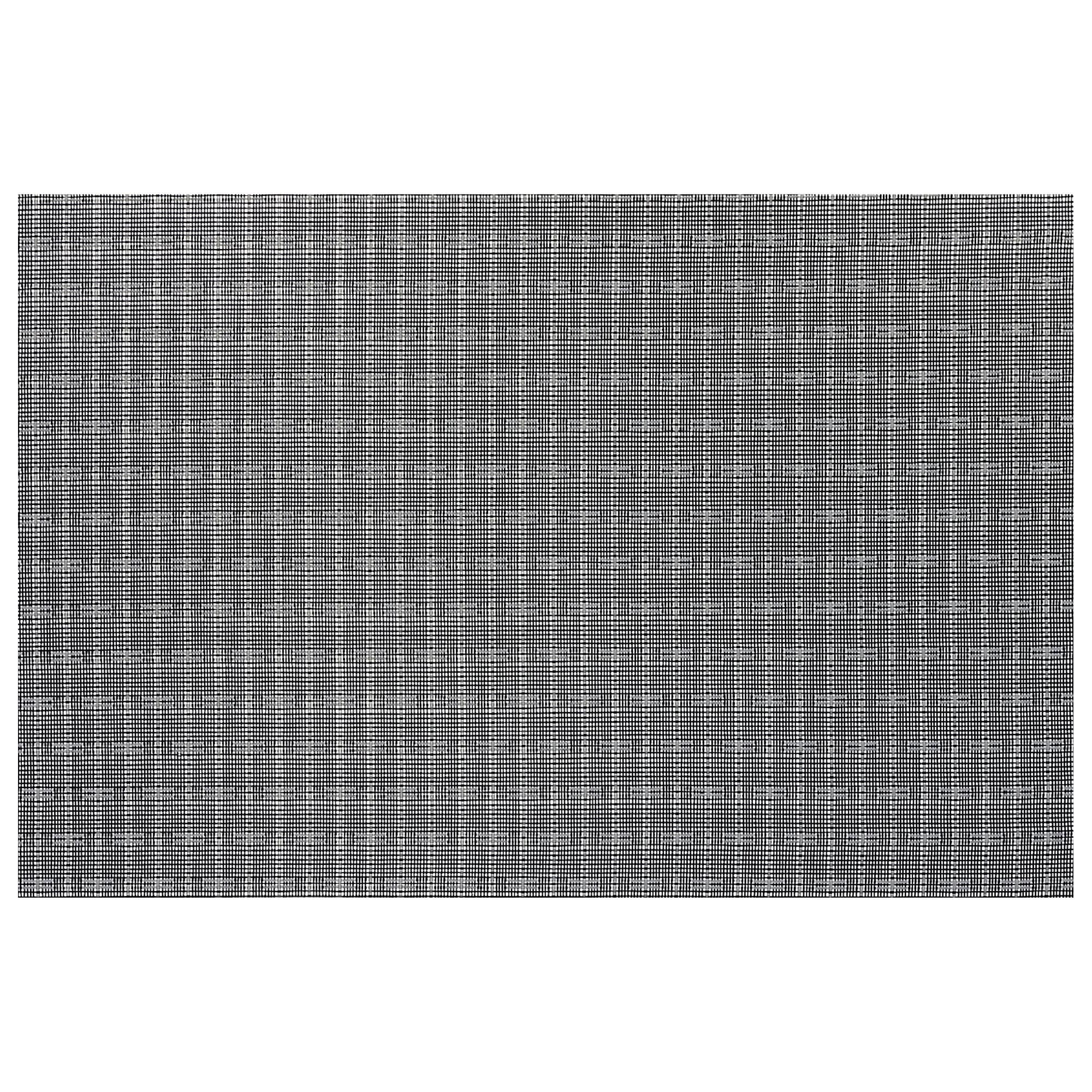 Woven Pvc Placemat Weave Blue - Set of 12