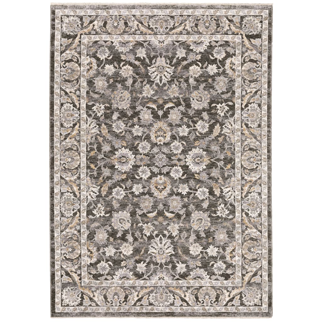 Style Haven Marley Distressed Vintage Fringed Area Rug