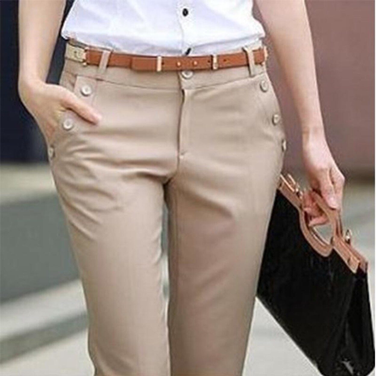 Shop Plus Size Trousers Women Pants Spring Summer Casual Ol Formal