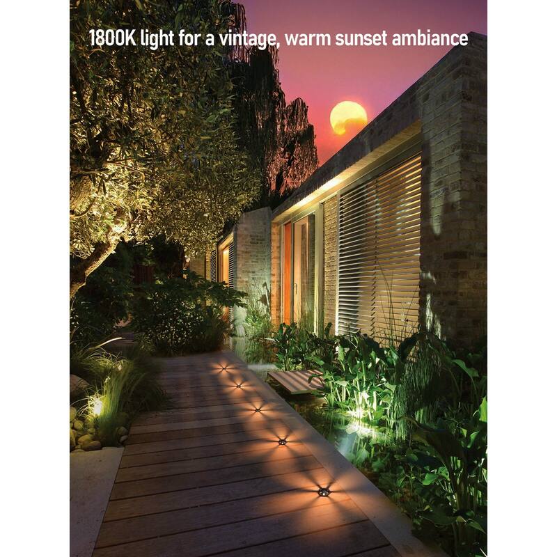 5W 5CCT Low Voltage LED In-Ground Well Light, Aluminum