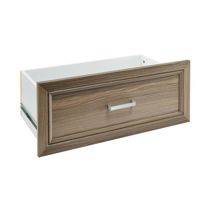 ClosetMaid SuiteSymphony 25-inch Wide x 10-inch High Drawer - Natural Gray