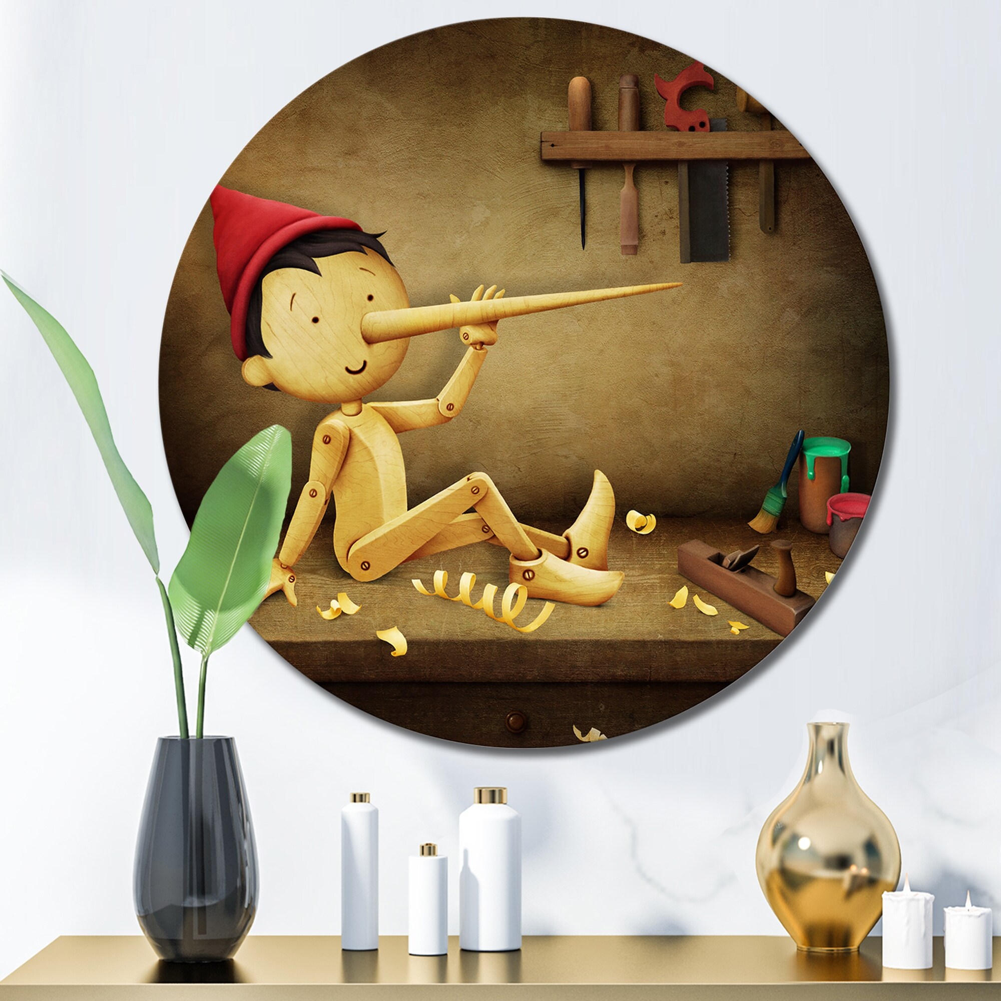 Designart-'Pinocchio-With-Long