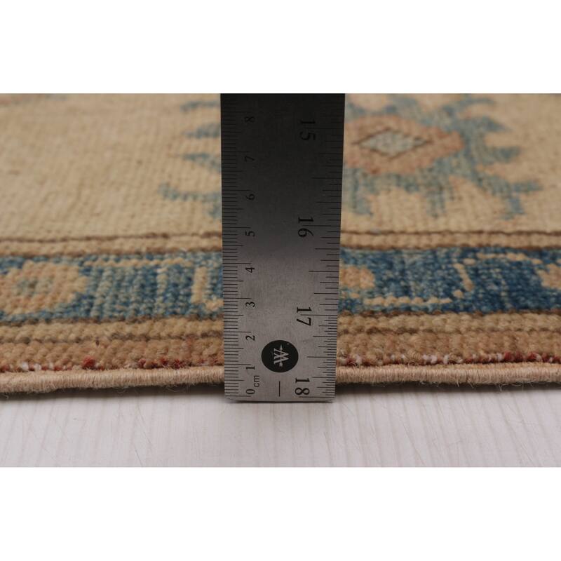 ECARPETGALLERY Hand-knotted Finest Ghazni Copper Wool Rug - 7'2 x 11'7