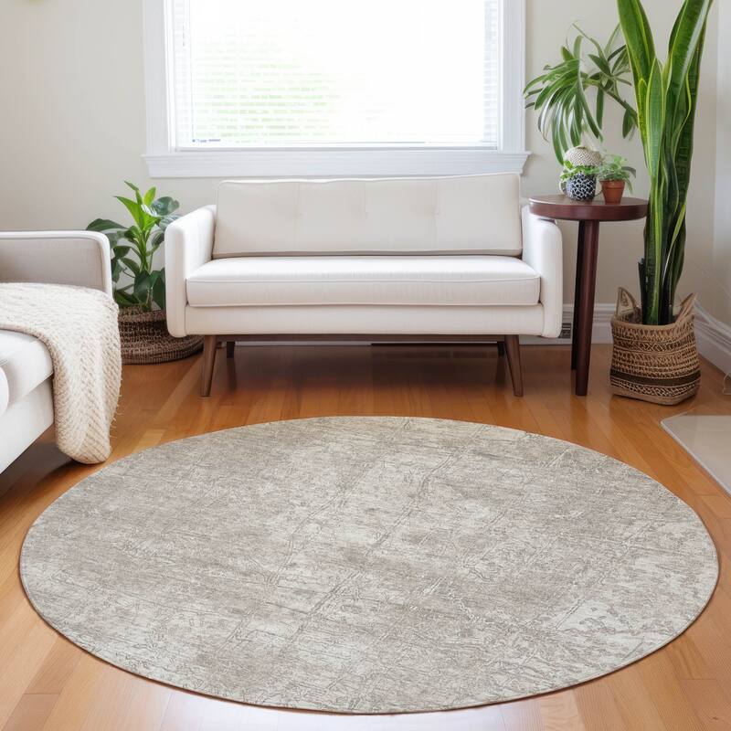 Bane Artistic Abstract Weather Resistant Versatile Elegance Outdoor Rug