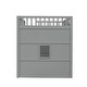 preview thumbnail 13 of 14, Elegant Twin Size House Loft Bed With Ladder and Guaranteed, Health and Comfort, Sturdy Construction & Unique Design, Gray+White