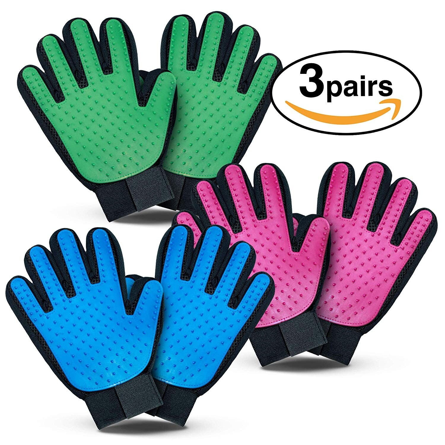 pet grooming glove brush