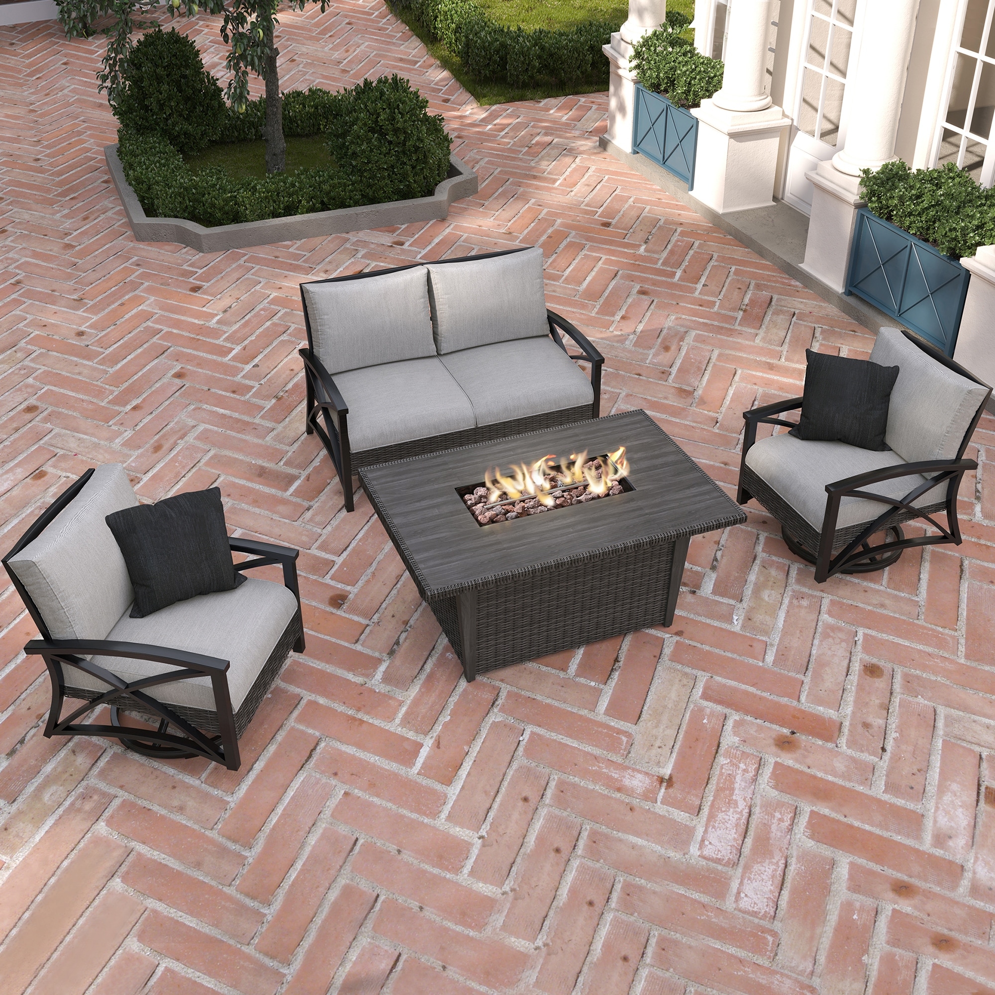 Martha stewart 4 piece outdoor set sale
