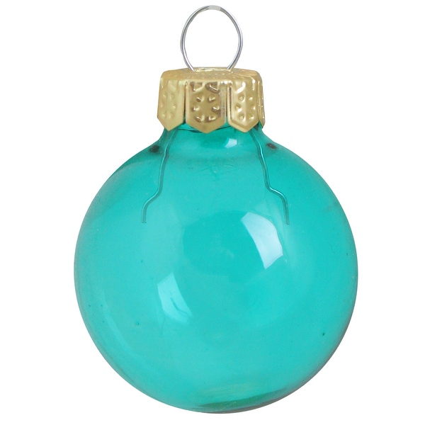 Clear colored deals christmas balls