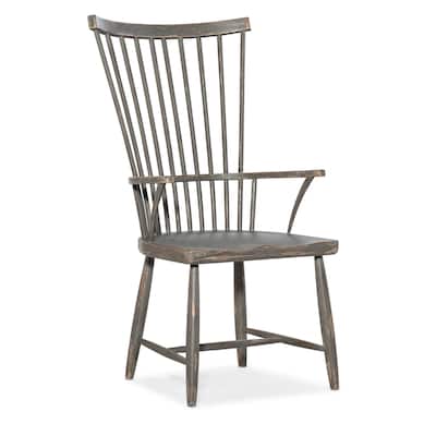 Hooker Furniture 6025-75302-95-SINGLE Alfresco 24" Wide Arm Hardwood