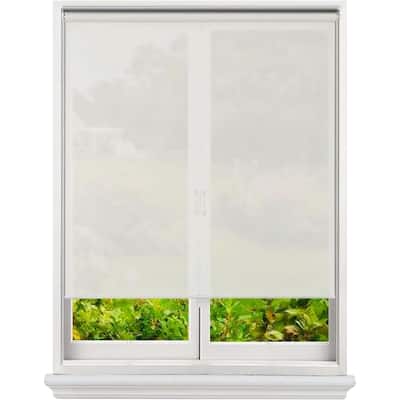 Solar Cordless Roll Up Shade,Solar Roller Window Blinds & Shades, Cordless Roller Blinds for Windows