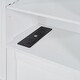 preview thumbnail 37 of 52, Modern Platform Bed with Integrated Cabinet and Drawers