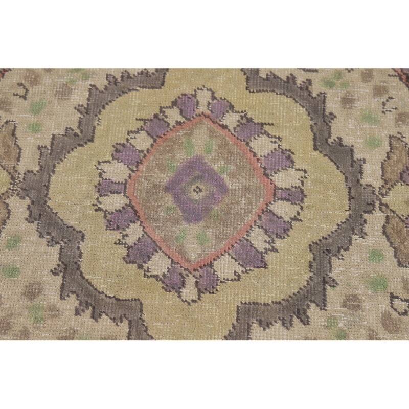 Traditional Blue Medallion Tabriz Persian Rug Hand-Knotted Wool Carpet - 8'2"x 11'0"