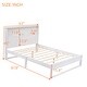preview thumbnail 8 of 28, Platform Bed with Storage Headboard,Sockets and USB Ports