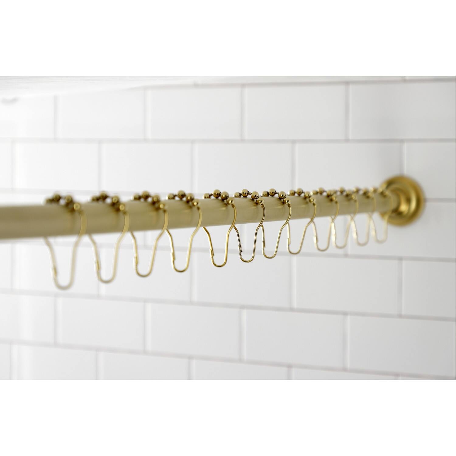 Kingston Brass Edenscape 72 in. Adjustable Stainless Steel Shower