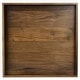 preview thumbnail 58 of 76, KINWELL Square Black Walnut Wood Serving Tray Ottoman Tray with Handles