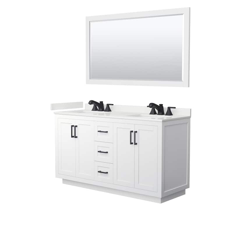 Wyndham Collection WCF292960D-QTZ-US3M58 Miranda 60" Free Standing
