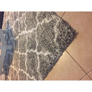 Safavieh Hudson Shag Vitchka Glamour Trellis Rug