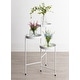 preview thumbnail 7 of 22, Kate and Laurel Finn Metal 3-tier Modern Plant Stand - 16x21x30