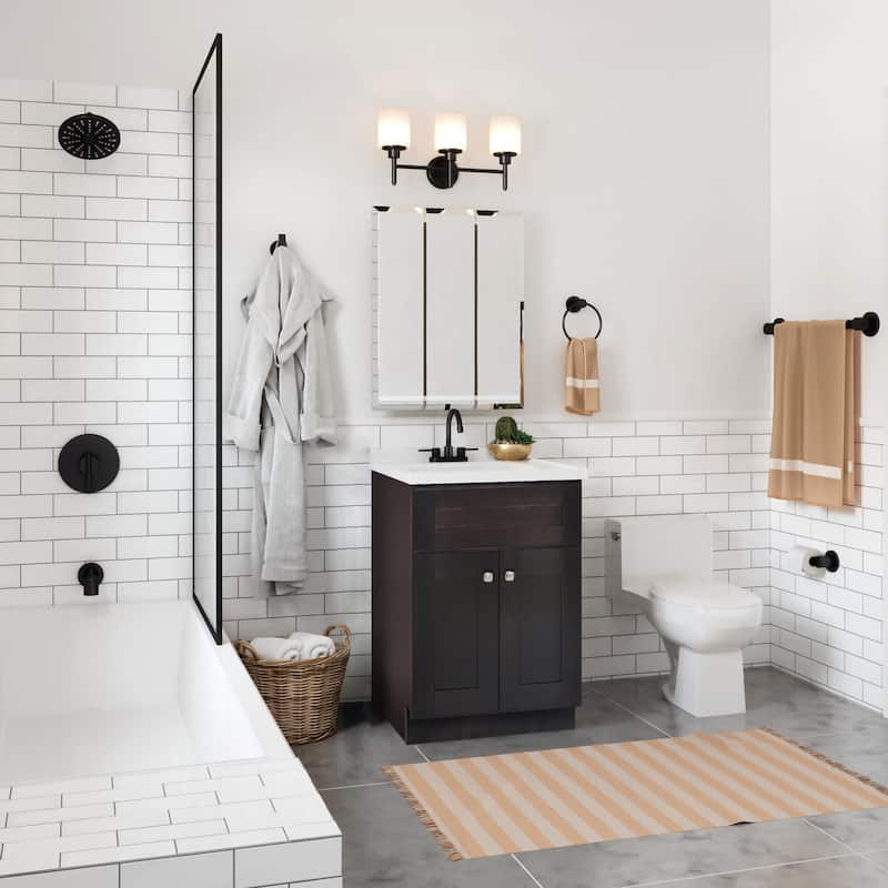 Design House 215475 Brookings 24" Free Standing Single Basin Vanity