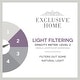 preview thumbnail 3 of 7, ATI Home Loha Light Filtering Rod Pocket Tie Up Shade - 54X63
