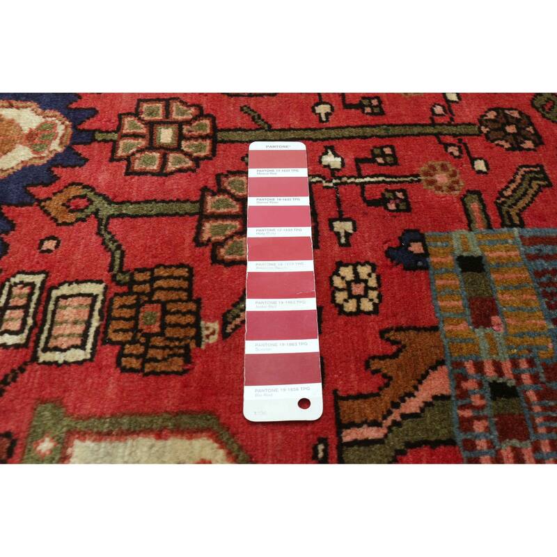 ECARPETGALLERY Hand-knotted Anadol Red Wool Rug - 3'2 x 4'9