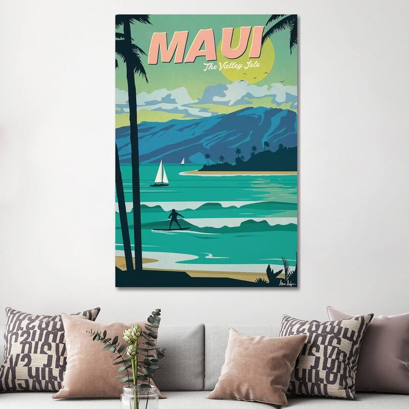 iCanvas "Maui" by IdeaStorm Studios Canvas Print