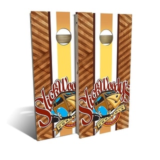 Striper Outdoor Cornhole Board Set