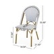 preview thumbnail 16 of 49, Elize Outdoor French Cafe Chairs (Set of 4) by Christopher Knight Home
