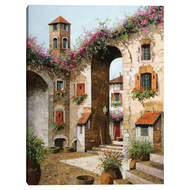 Il Campanile by Guido Borelli Canvas Art Print