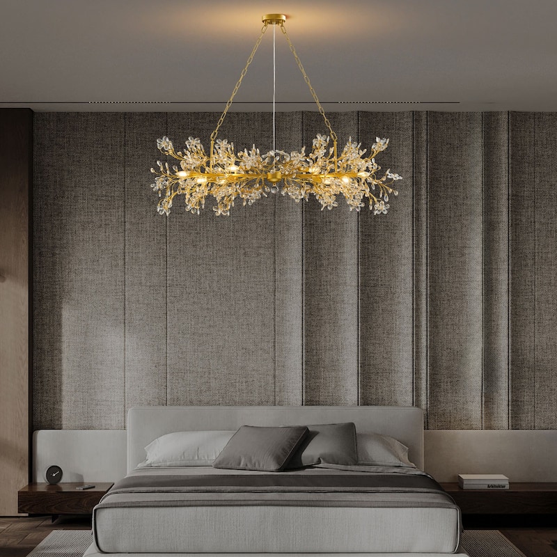 KAYLA D800/D1000/L1300 Tree Branch Chandelier Dining Pendant - Copper Color