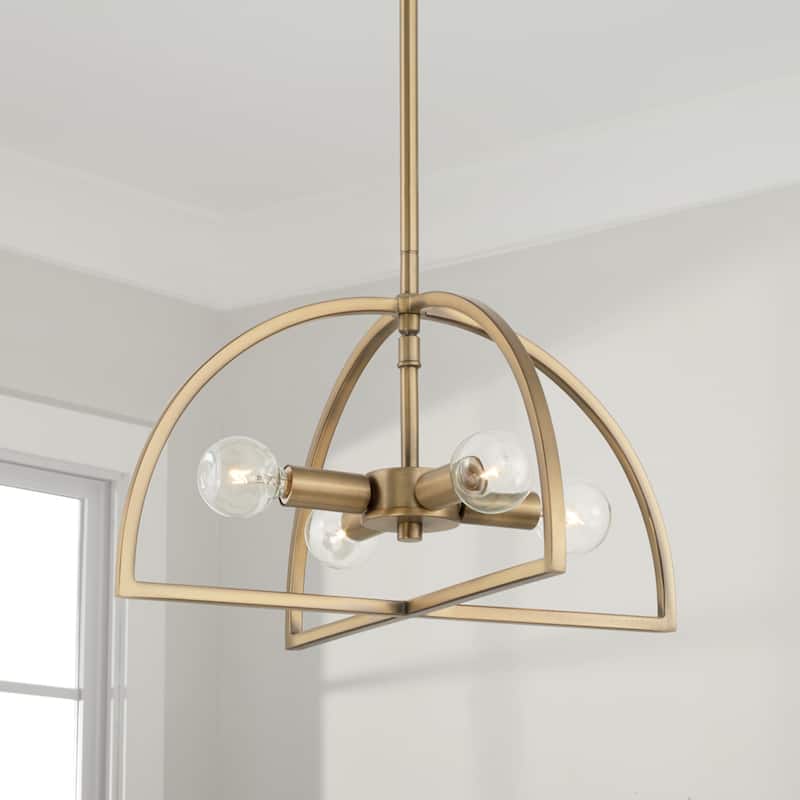 Lawson 4-light Convertible Semi-Flush/ Pendant