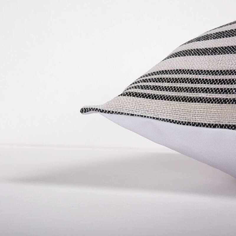 Rizzy Home Stripe Transitional Throw Pillow