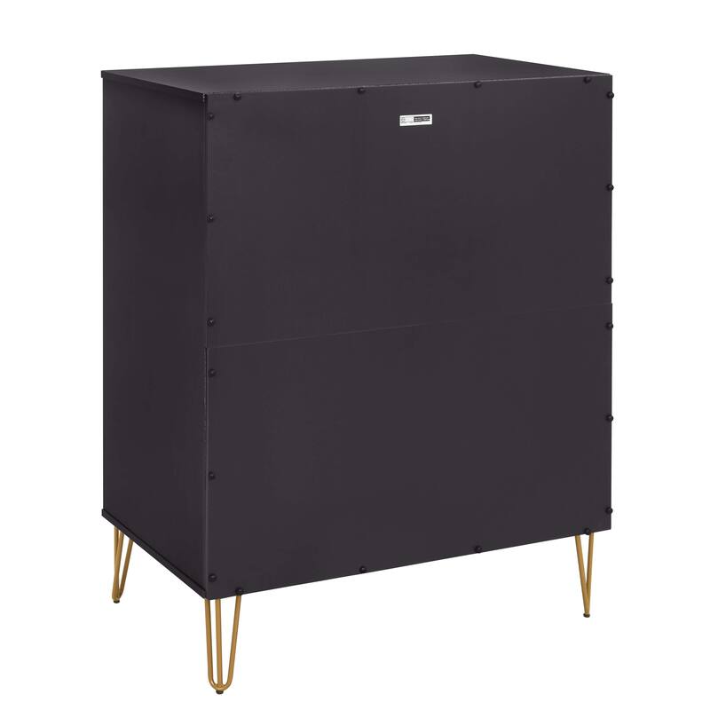Manhattan Comfort Dumbo Modern 5-Drawer Tall Dresser.