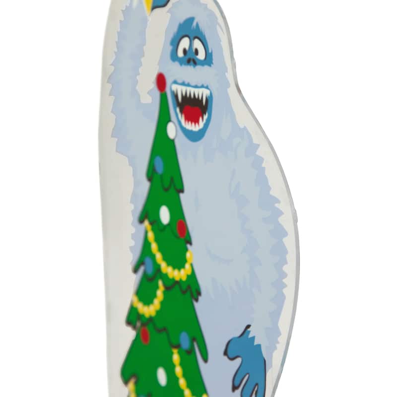 8" Bumble Tops the Tree Double Sided Gel Christmas Window Cling decor
