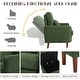 preview thumbnail 31 of 59, Adjustable Backrest Lounge Accent Chair Set with Storage Ottoman