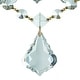 preview thumbnail 6 of 4, Filmore 4 Light Crystal Gold Mini-Chandelier - 17.5'' W x 12.5'' H