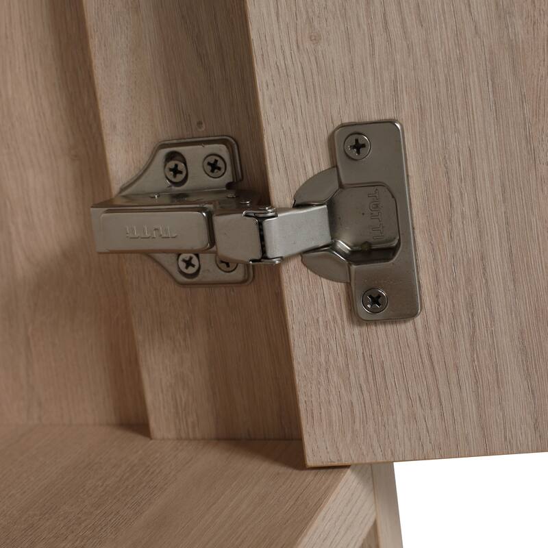 Eco-Friendly 36-Inch Bathroom Cabinet with Scratch-Resistant Finish and Quiet Soft-Close Hinges